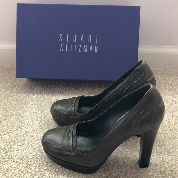Stuart Weitzman Platform Loafers. Size 6. - Picture 1 of 4
